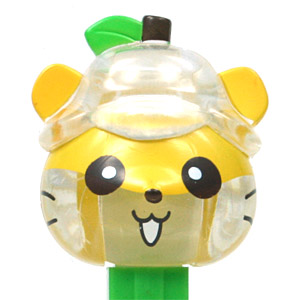 PEZ - Crystal Collection - Kuririn - Clear Crystal and Green Head