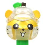 PEZ - Kuririn  Clear Crystal and Green Head