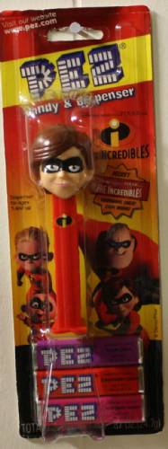 PEZ - Incredibles, The - Incredibles 1 - Elastigirl - Masked