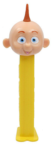 PEZ - Incredibles, The - Incredibles 1 - Jack-Jack Parr - Unmasked - A