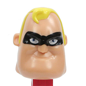 PEZ - Incredibles, The - Incredibles 1 - Mr. Incredible - Masked