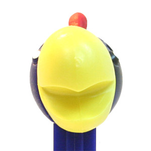 PEZ - Kooky Zoo - Cockatoo - Blue Head, Yellow Beak