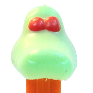 PEZ - Kooky Zoo - Crocodile - Light Green Head
