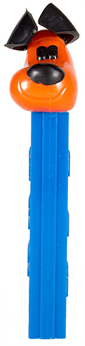 PEZ - Kooky Zoo - Yappy Dog - Orange Head