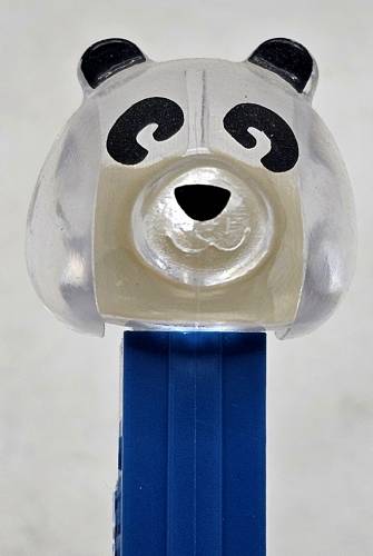 PEZ - Crystal Collection - Panda - Clear Crystal Head - B