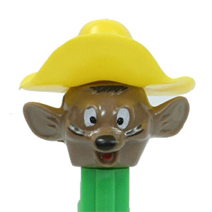 PEZ - Looney Tunes - Speedy Gonzales - Brown Head - A