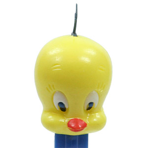 PEZ - Looney Tunes - Tweety Bird - Blue Eyes, Black Pupils - A