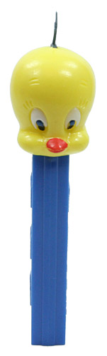 PEZ - Looney Tunes - Tweety Bird - Blue Eyes, Black Pupils - A