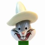 PEZ - Bugs Bunny "Western Bugs" B Finished Mouth on Horseshoes and stars