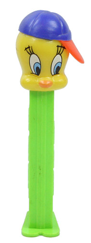 PEZ - Cool Tweety Bird "Charming Tweety" - Blue Cap