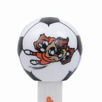 PEZ - Soccer Ball  Tasmanian Devil on Looney Tunes Cup
