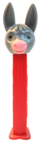 PEZ - Merry Music Makers - Donkey Whistle - Pink Snout