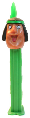 Johann Pühringer PEZ - Merry Music Makers - Indian Whistle - Light Reddish Brown Head