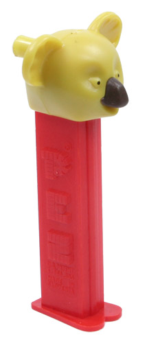 PEZ - Merry Music Makers - Koala Whistle - Yellow Head