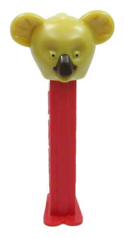 PEZ - Merry Music Makers - Koala Whistle - Yellow Head