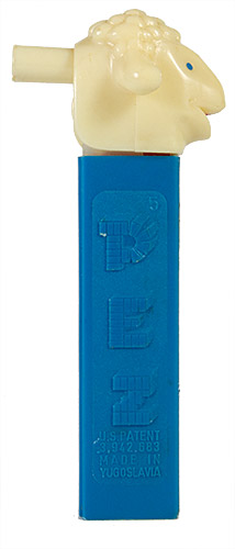 PEZ - Merry Music Makers - Lamb Whistle - Ivory Head