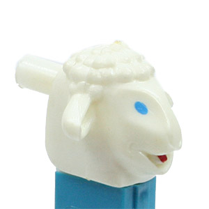 PEZ - Merry Music Makers - Lamb Whistle - White Head