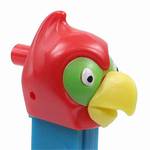 PEZ - Parrot Whistle  Red Head, Yellow Beak