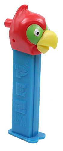 PEZ - Merry Music Makers - Parrot Whistle - Red Head, Yellow Beak