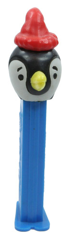 PEZ - Merry Music Makers - Penguin Whistle - Black Head, Short Beak