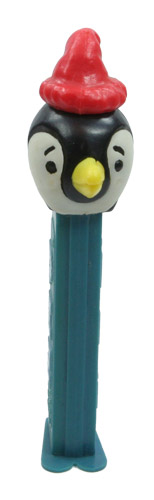 PEZ - Merry Music Makers - Penguin Whistle - Black Head, Short Beak