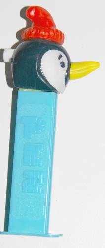 PEZ - Merry Music Makers - Penguin Whistle - Blue Head, Long Beak