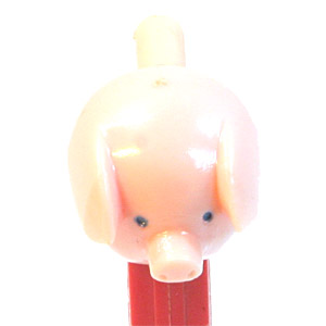 PEZ - Merry Music Makers - Pig Whistle - Pink