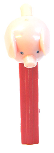 PEZ - Merry Music Makers - Pig Whistle - Pink