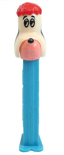 PEZ - MGM Cartoons - Droopy Dog - Long Ears, white head - B