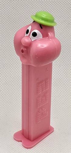 PEZ - PEZ Miscellaneous - Bubbleman - Pink Face, Green Hat