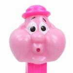PEZ - Bubbleman Pink Face, Neon Pink Hat