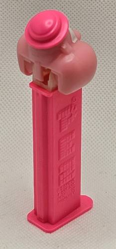 PEZ - PEZ Miscellaneous - Bubbleman - Pink Face, Neon Pink Hat