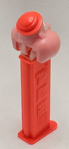 PEZ - PEZ Miscellaneous - Bubbleman - Pink Face, Neon Red Hat