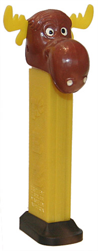 PEZ - PEZ Miscellaneous - Bullwinkle - Yellow Antlers