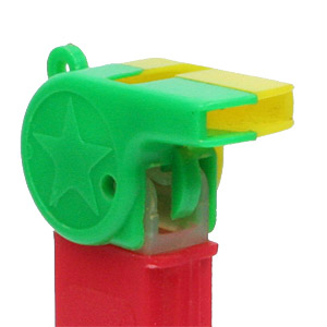 PEZ - Coach Whistle - Coach Whistle - Green/Yellow - A