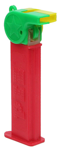 PEZ - Coach Whistle - Coach Whistle - Green/Yellow - A