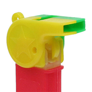 PEZ - Coach Whistle - Coach Whistle - Yellow/Green - A