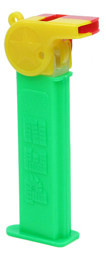 PEZ - Coach Whistle - Coach Whistle - Yellow/Red - A