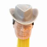 PEZ - Cowboy Peach Face, Tan Hat