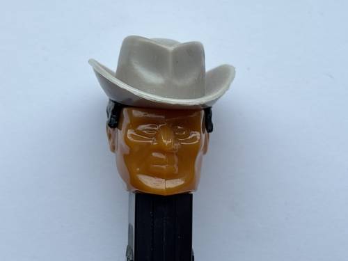 PEZ - Humans - Cowboy - Tan Face, Tan Hat