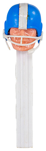 PEZ - Humans - Football Player - Blue Helmet, White Stripe