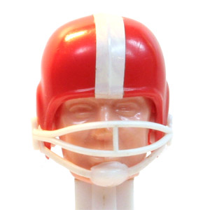 PEZ - Humans - Football Player - Red Helmet, White Stripe