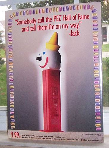 PEZ - PEZ Miscellaneous - Jack-in-the-Box - Yellow Hat, Black Nose