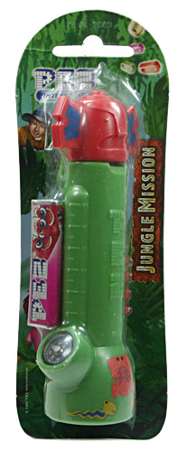 PEZ - PEZ Miscellaneous - Jungle Mission - Red and Green, without Markings