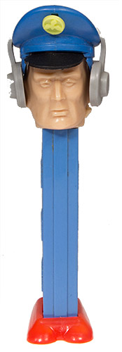 PEZ - Humans - Pilot - Light Blue Cap