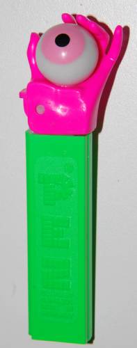 PEZ - PEZ Miscellaneous - Psychedelic Eye - Hot Pink Hand - B