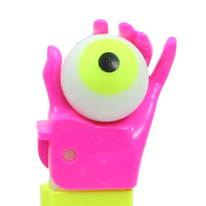 PEZ - PEZ Miscellaneous - Psychedelic Eye - Hot Pink Hand - B