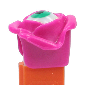 PEZ - PEZ Miscellaneous - Psychedelic Flower - Pink Flower, Green Eye - B