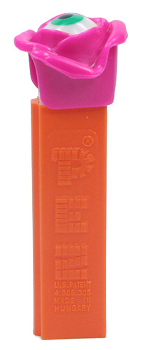 PEZ - PEZ Miscellaneous - Psychedelic Flower - Pink Flower, Green Eye - B