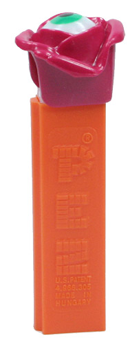 PEZ - PEZ Miscellaneous - Psychedelic Flower - Red Flower, Green Eye - B